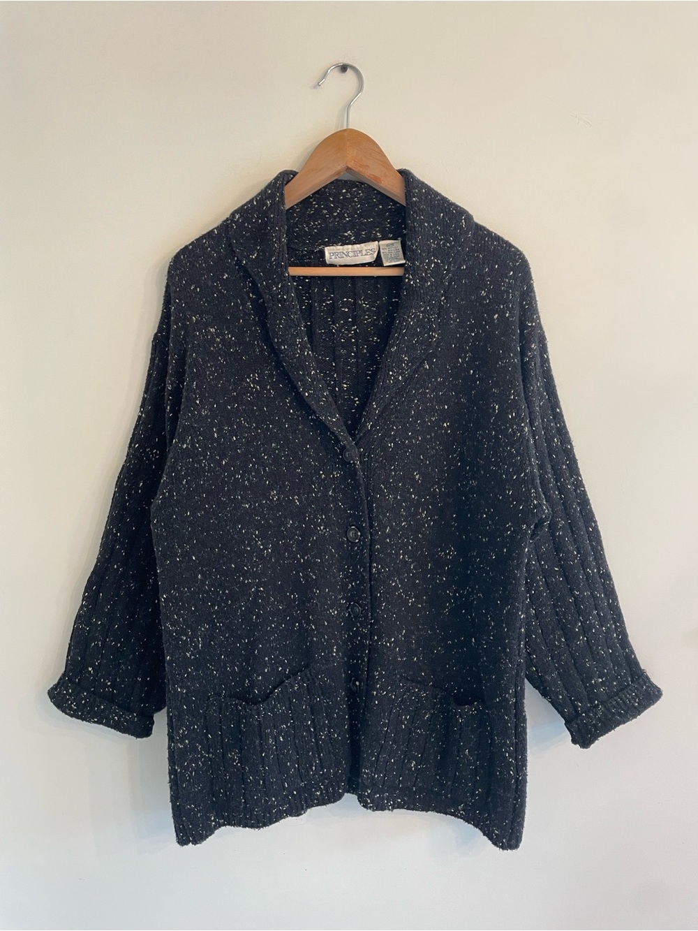 Salt & Pepper Academia Knit Cardigan